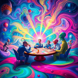 Spectrum Wars: Whose Dimension Is It Anyway? - Text-based game