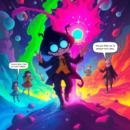 Spectrum Wars: Whose Dimension is it Anyway? - Text-based game