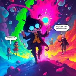 Spectrum Wars: Whose Dimension is it Anyway? - Text-based game