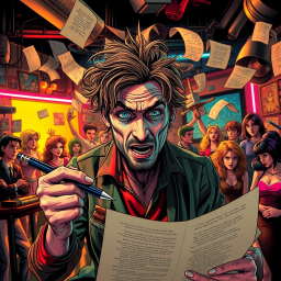 Reality Rumble: Whose Adventure Is It Anyway? - Text-based game