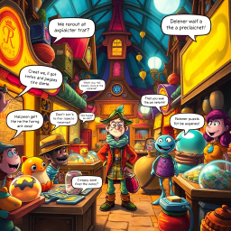Relic Rumble: Whose Is It Anyway? - Text-based game