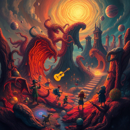 Chronicles of Chaos: Whose World Is It Anyway? - Text-based game