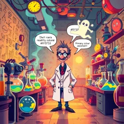 Whose Lab Is It Anyway? - Text-based game