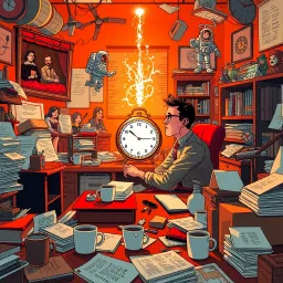 ChronoScript: Whose Story is it Anyway?