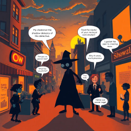 Shadowplay: Whose Shadow Is This, Anyway? - Text-based game