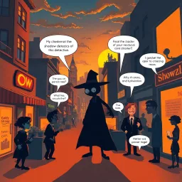 Shadowplay: Whose Shadow Is This, Anyway? - Text-based game