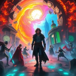 ChronoChaos: Who's Time Is It Anyway? - Text-based game
