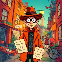 Whose Hellos Are These, Anyway? - Text-based game