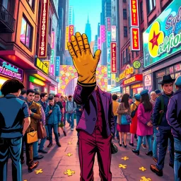 Whose Glove Is This? - Text-based game