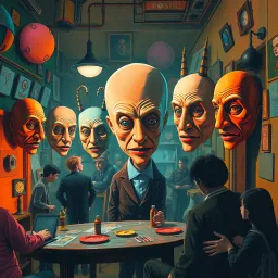 Whose Face Is It Anyway? - Text-based game
