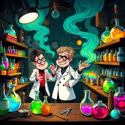 Whose Lab Is It Anyway? - Text-based game