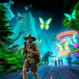 Temporal Safari - Text-based game