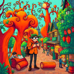 Whose Logs Are These, Anyway? - Text-based game