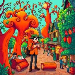 Whose Logs Are These, Anyway? - Text-based game