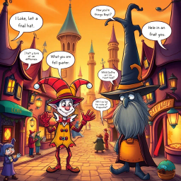 Whose Hat is It Anyway? - Text-based game