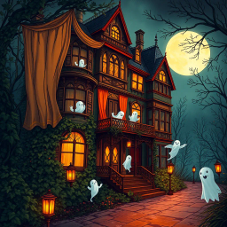 Hello, Whose Ghost Is It Anyway? - Text-based game