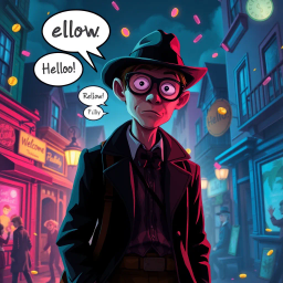 Whose Hellos Are These, Anyway? - Text-based game