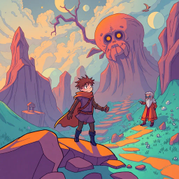 MetaQuest: Whose Adventure is it Anyway? - Text-based game