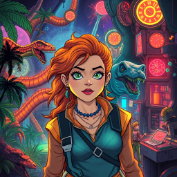 Chronochaos: Whose Time Is It Anyway? - Text-based game