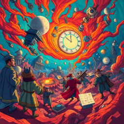 Temporal Tangle: Whose Time Is It Anyway? - Text-based game