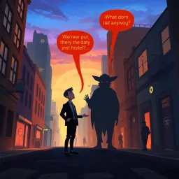 Whose Shadow is it Anyway? - Text-based game
