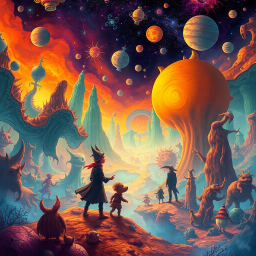 Chaos Chronicles: Whose Worlds Anyway? - Text-based game