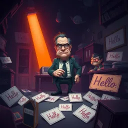 Whose Hellos Are These, Anyway? - Text-based game