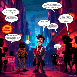 Whose Shadow is it Anyway? - Text-based game