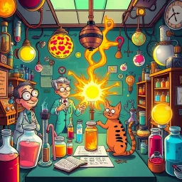Whose Lab Is It Anyway? - Text-based game