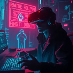 Haunted Byte: Who's This? - Text-based game
