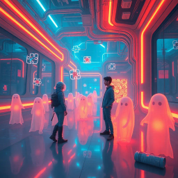 Haunted Bytes: Whose Data Is It Anyway? - Text-based game