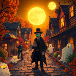 Hello, Whose Ghost Is It Anyway? - Text-based game