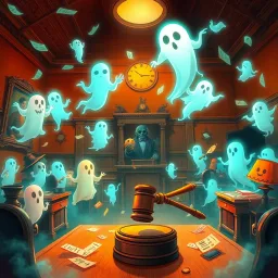 Whose Ghost is it Anyway? - Text-based game
