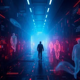 Tech-horror Adventure text games