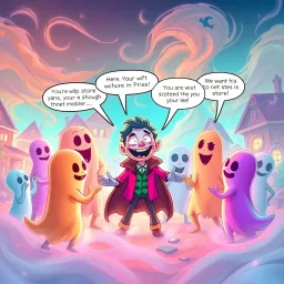 Whose Ghost Is It Anyway? - Text-based game
