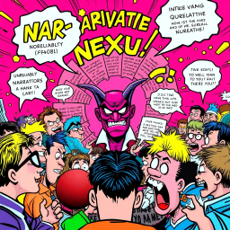Narrative Nexus: Whose Adventure is it Anyway? - Text-based game