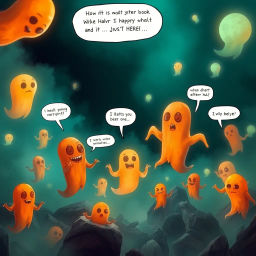 Hello, Whose Ghost is it Anyway? - Text-based game