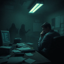 Hell-o, Who's There? - Text-based game
