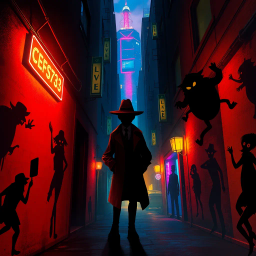 Whose Shadow Is It Anyway? - Text-based game