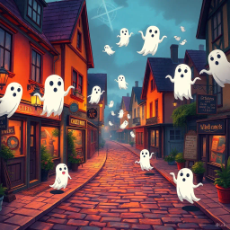 Hello, Whose Ghost Is It Anyway? - Text-based game