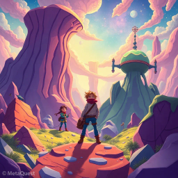 MetaQuest: Whose Adventure Is It Anyway? - Text-based game