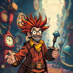 ChronoChaos: Whose Time Is It Anyway? - Text-based game