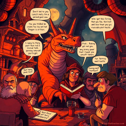 Whose Scribe Is It Anyway? - Text-based game