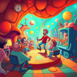 Chronochaos: Whose Time is it Anyway? - Text-based game