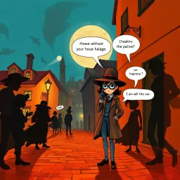 Whose Shadow Is It Anyway? - Text-based game
