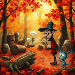 Whose Logs Are These, Anyway? - Text-based game