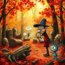 Whose Logs Are These, Anyway? - Text-based game
