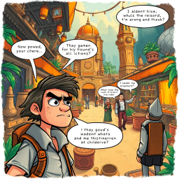 Relic Rumble: Whose Is It Anyway? - Text-based game