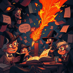 Whose Scribe Is It Anyway? - Text-based game