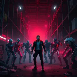 Robot Revolution: The Warehouse Wars - Text-based game
